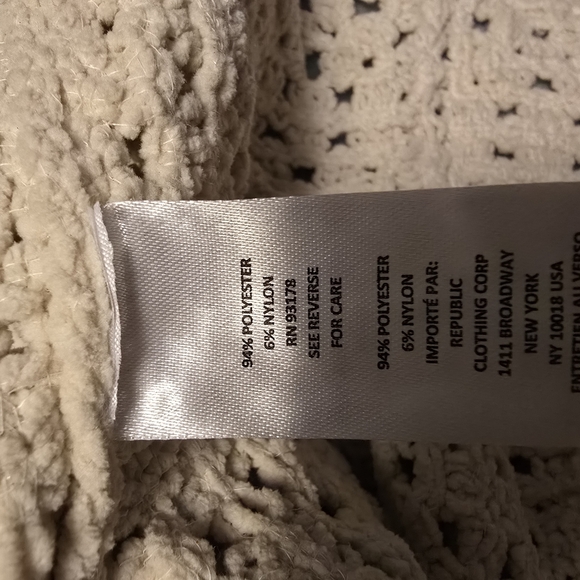 Women's Cream Sweater - Picture 4 of 5